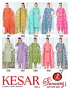 Kesar Vol 1 By Ganeshji Cotton Printed Dress Material Orders In India